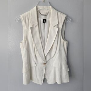 White House Black Market White Vest, s10